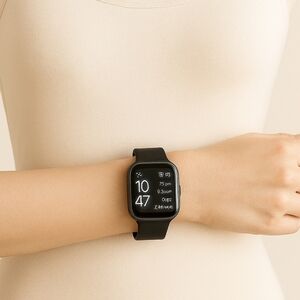 Sports Smart Watch With Black Band